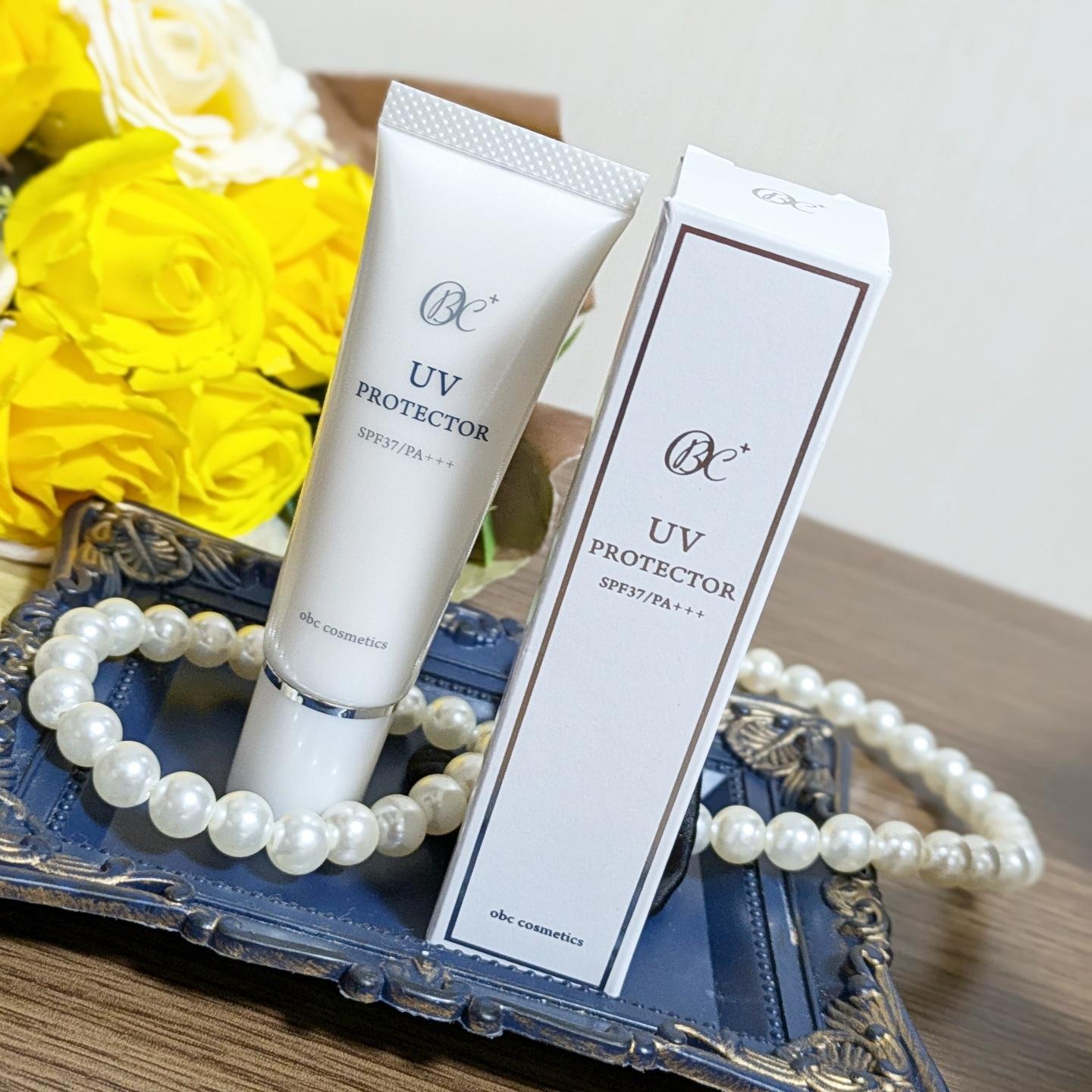 obc UVプロテクター/obc cosmetics/化粧下地を使ったクチコミ（1枚目）