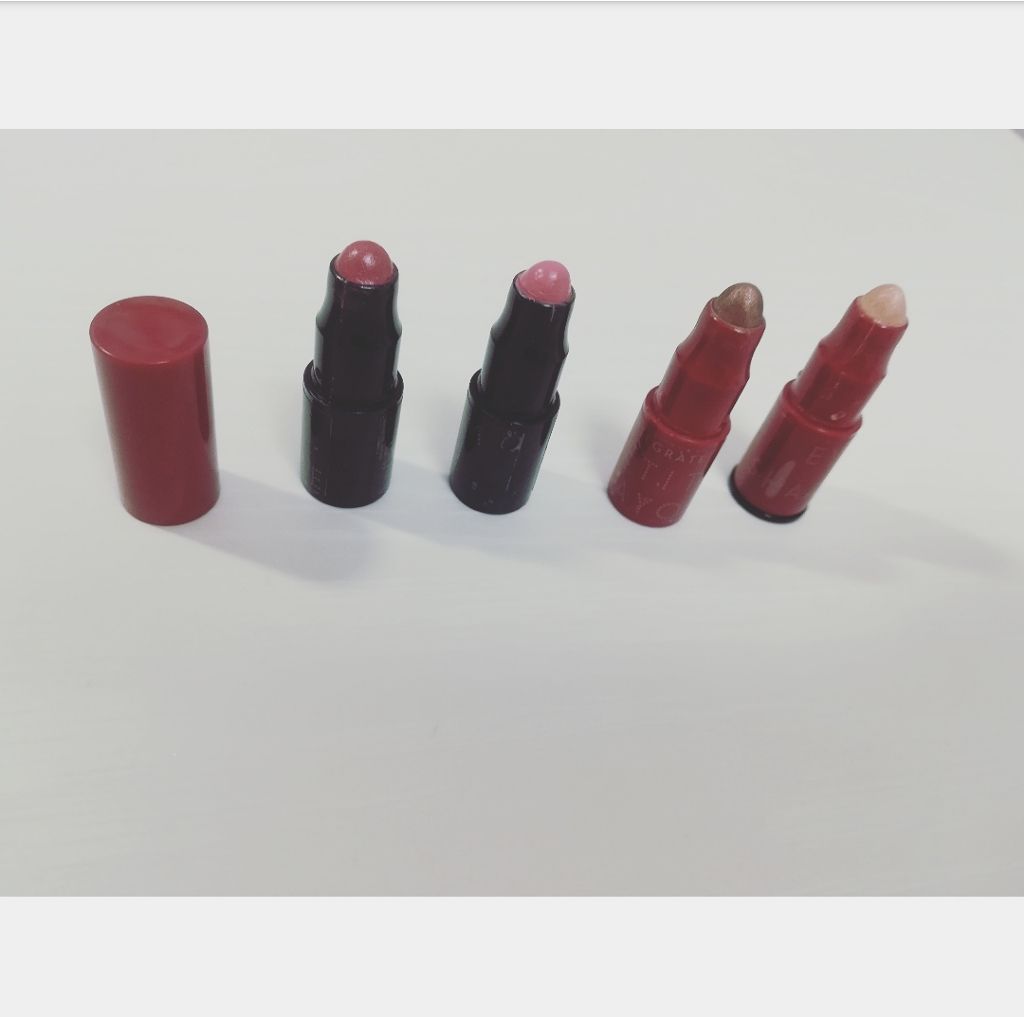 プチクレヨンアイシャドー ミニセット/インテグレート/スティックアイシャドウを使ったクチコミ（3枚目）