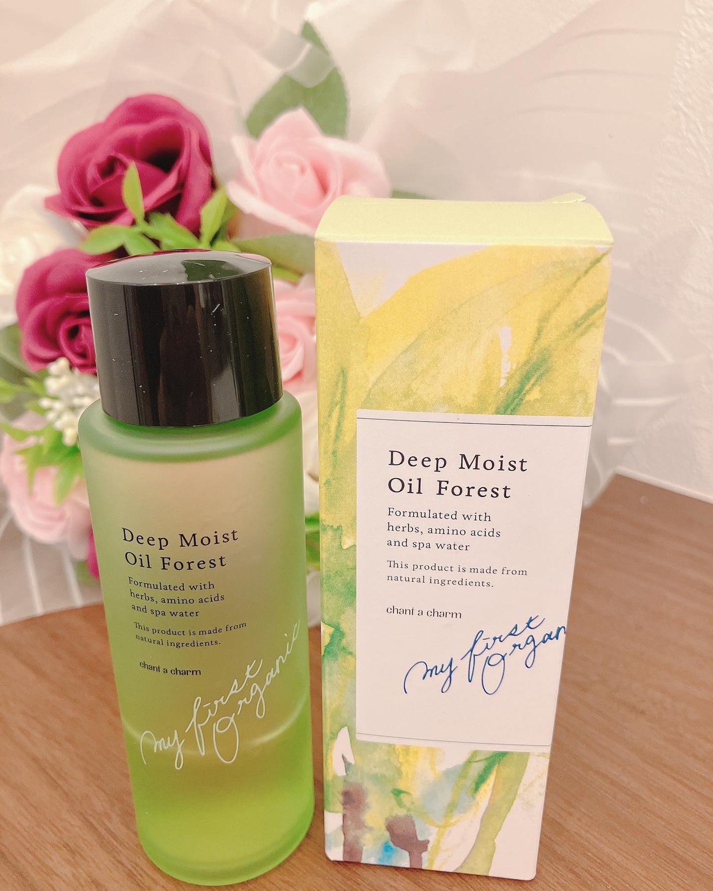 ディープモイストオイル F (フォレスト)/chant a charm /ブースター・導入液を使ったクチコミ(4枚目)