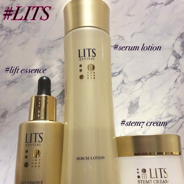 #LITS リバイバル セラムローション
化粧水 150ml 3200円+税

エイジングケアのための浸透型ローション
湧き上がるハリと弾力  植物幹細胞由来成分配合

ベタつかずたっぷりなじむ濃密保湿