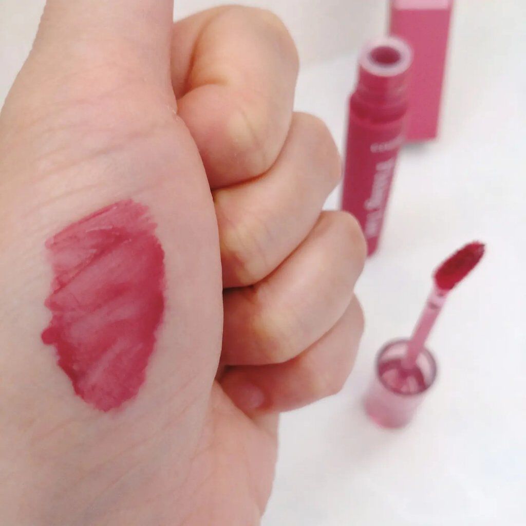 フィクシングティント ローズブレンディング（新パッケージ）/ETUDE/リップティントを使ったクチコミ（3枚目）