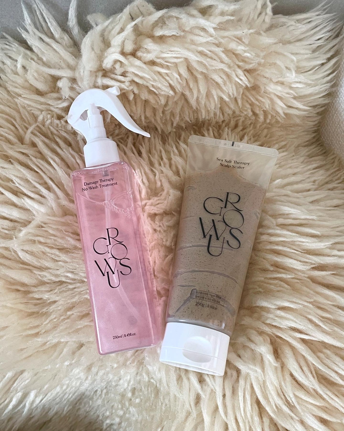 シーソルトセラピースカルプスケーラー/GROWUS/ヘッドスクラブを使ったクチコミ(2枚目)