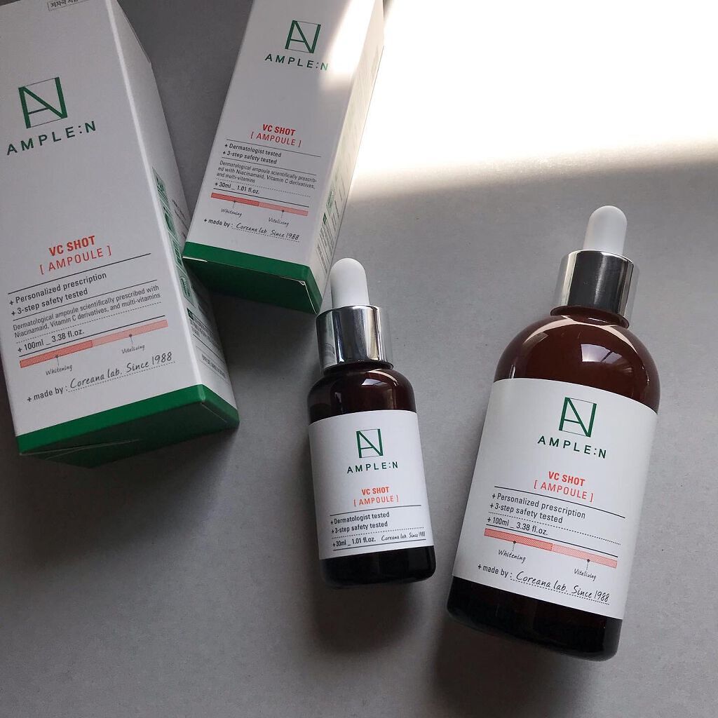 ビタミンCショット(VCショット)美容液/AMPLE:N/美容液を使ったクチコミ(1枚目)