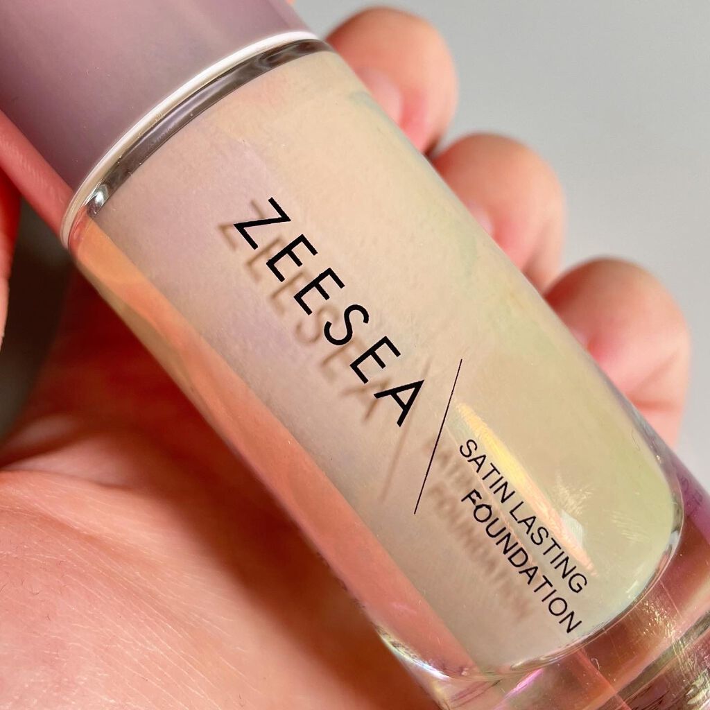 サテンラスティングファンデーション/ZEESEA/リキッドファンデーションを使ったクチコミ（2枚目）