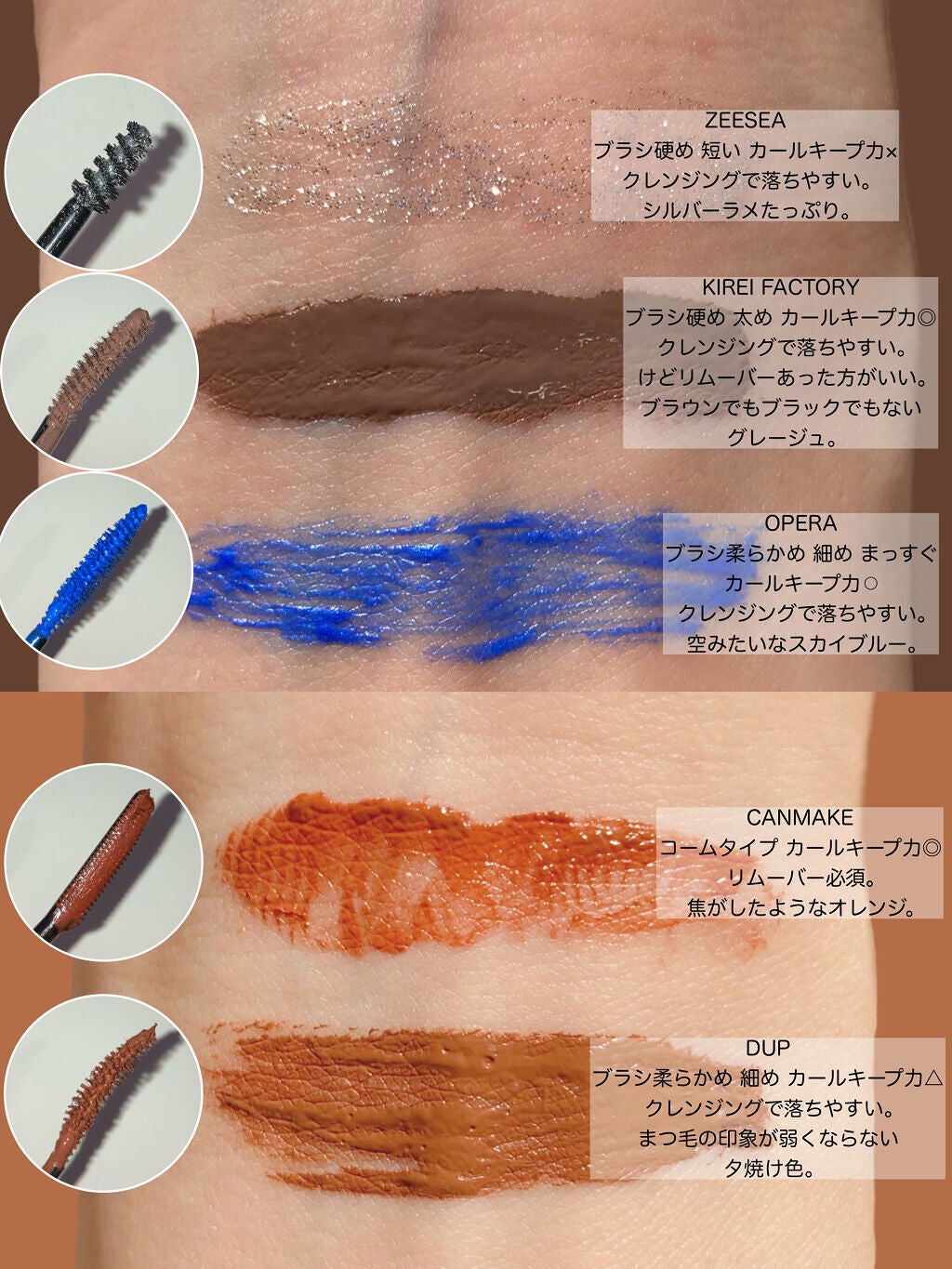 クイックラッシュカーラー/キャンメイク/マスカラ下地を使ったクチコミ(9枚目)