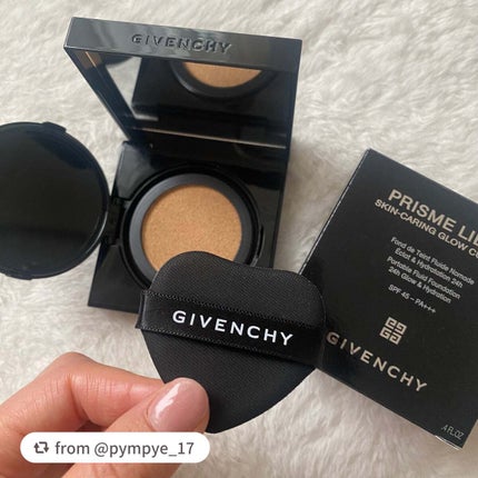 プリズム・リーブル・スキンケアリング・グロウ・クッション/GIVENCHY/クッションファンデーションを使ったクチコミ(8枚目)