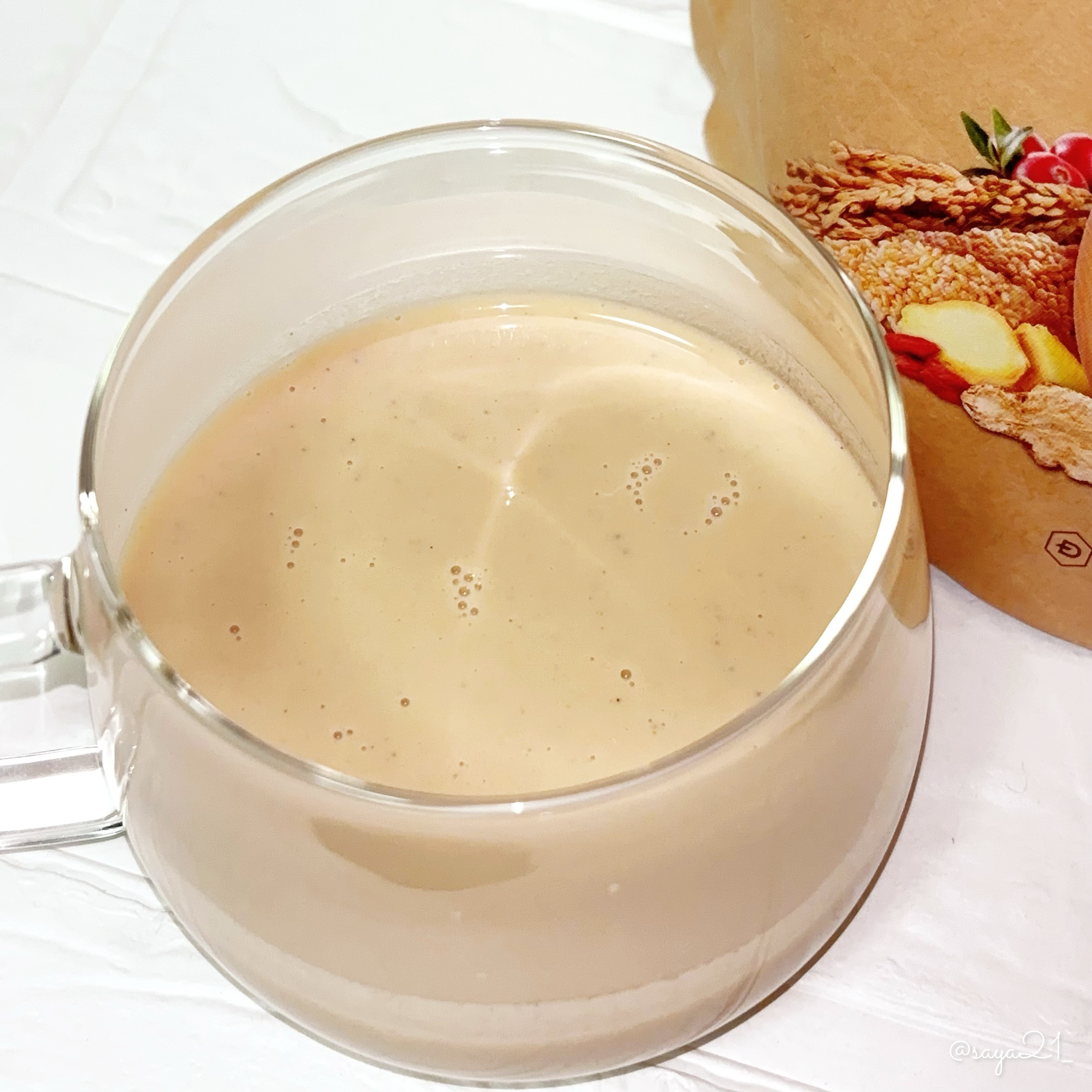 ボタニカルライフプロテイン きなこ味/ドクターズ ナチュラル レシピ/ソイプロテインを使ったクチコミ（2枚目）