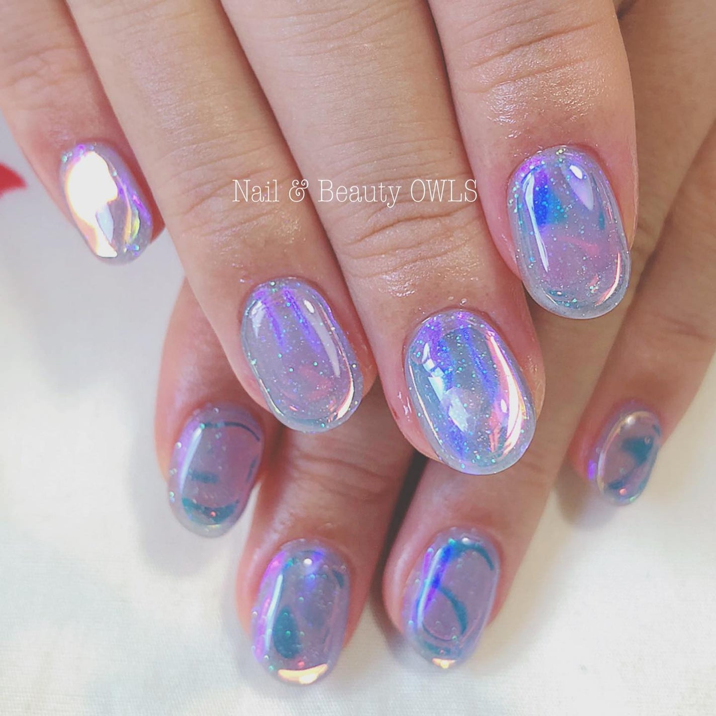 ぴよこれいと あうるす on LIPS 「リールだけ載せて写真を載せ忘れていたので。#うるうるネイル#う..」(1枚目)