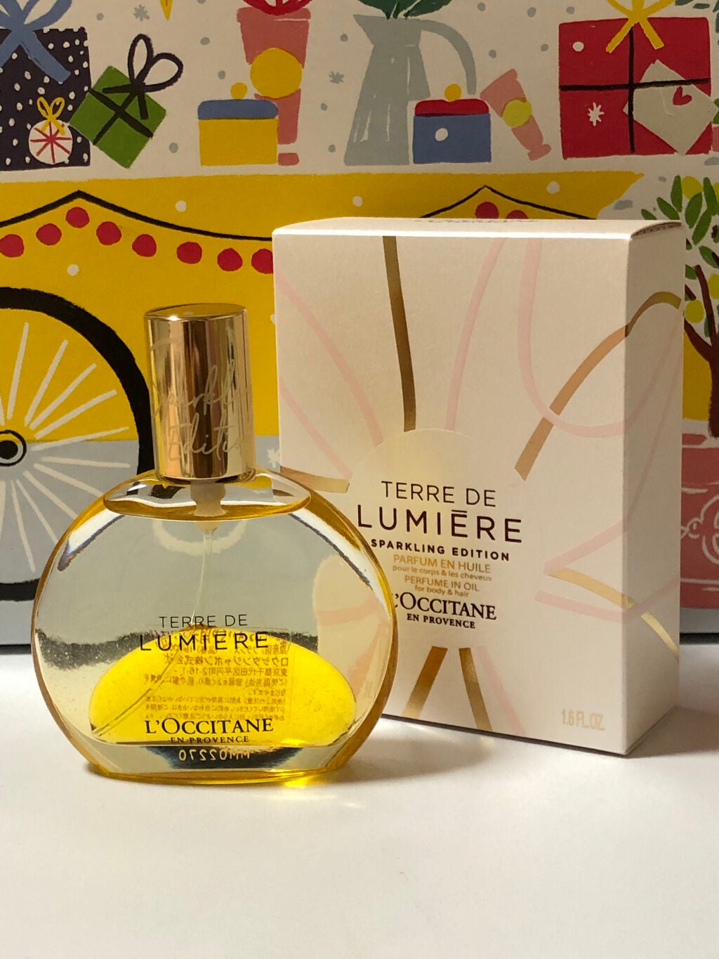 テール ド ルミエール ジョイ パフュームインオイル/L'OCCITANE/香水(その他)を使ったクチコミ(1枚目)