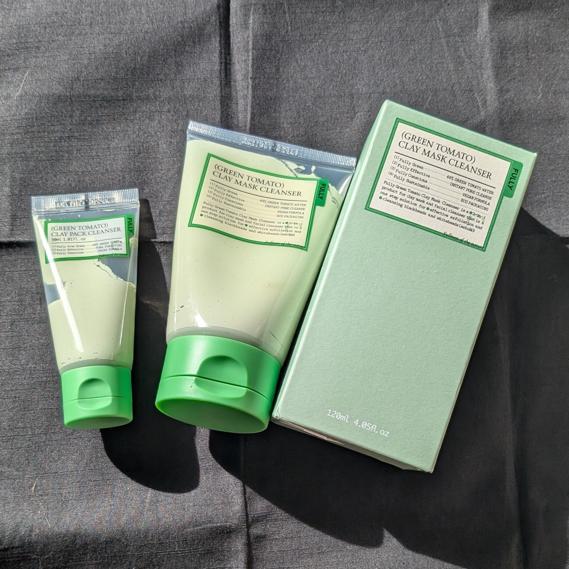 グリーントマトクレイマスククレンザー/FULLY/洗い流すパック・マスクを使ったクチコミ（1枚目）