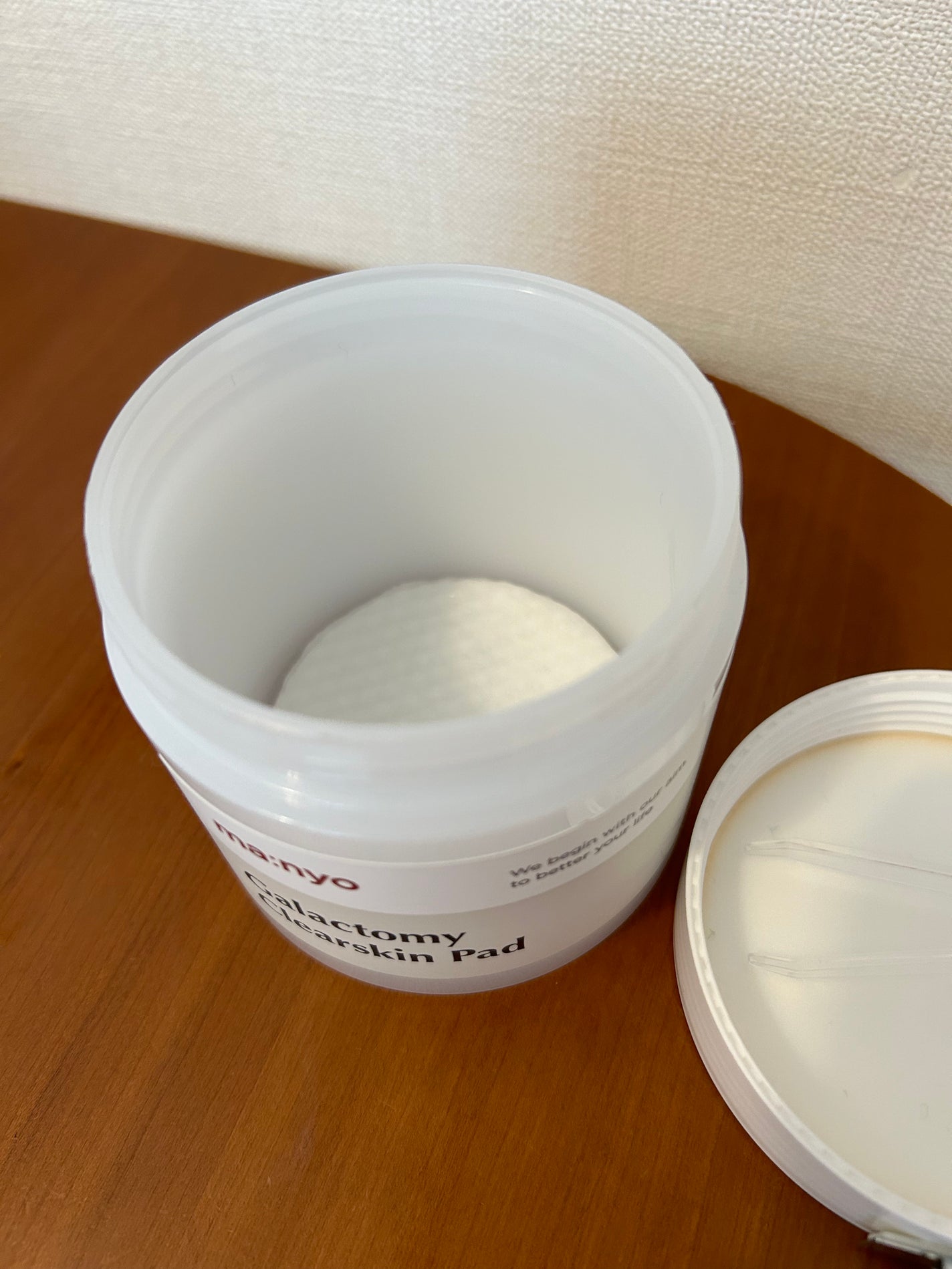 ガラクトミークリアスキンパッド/manyo/トナーパッドを使ったクチコミ(2枚目)