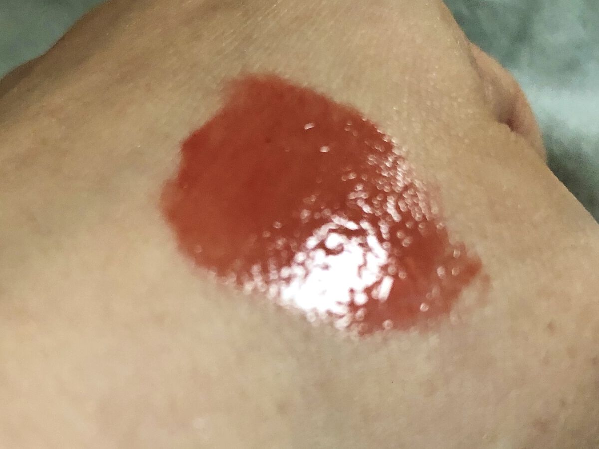 フルーティーグラムティント/Laka/リップティントを使ったクチコミ（2枚目）