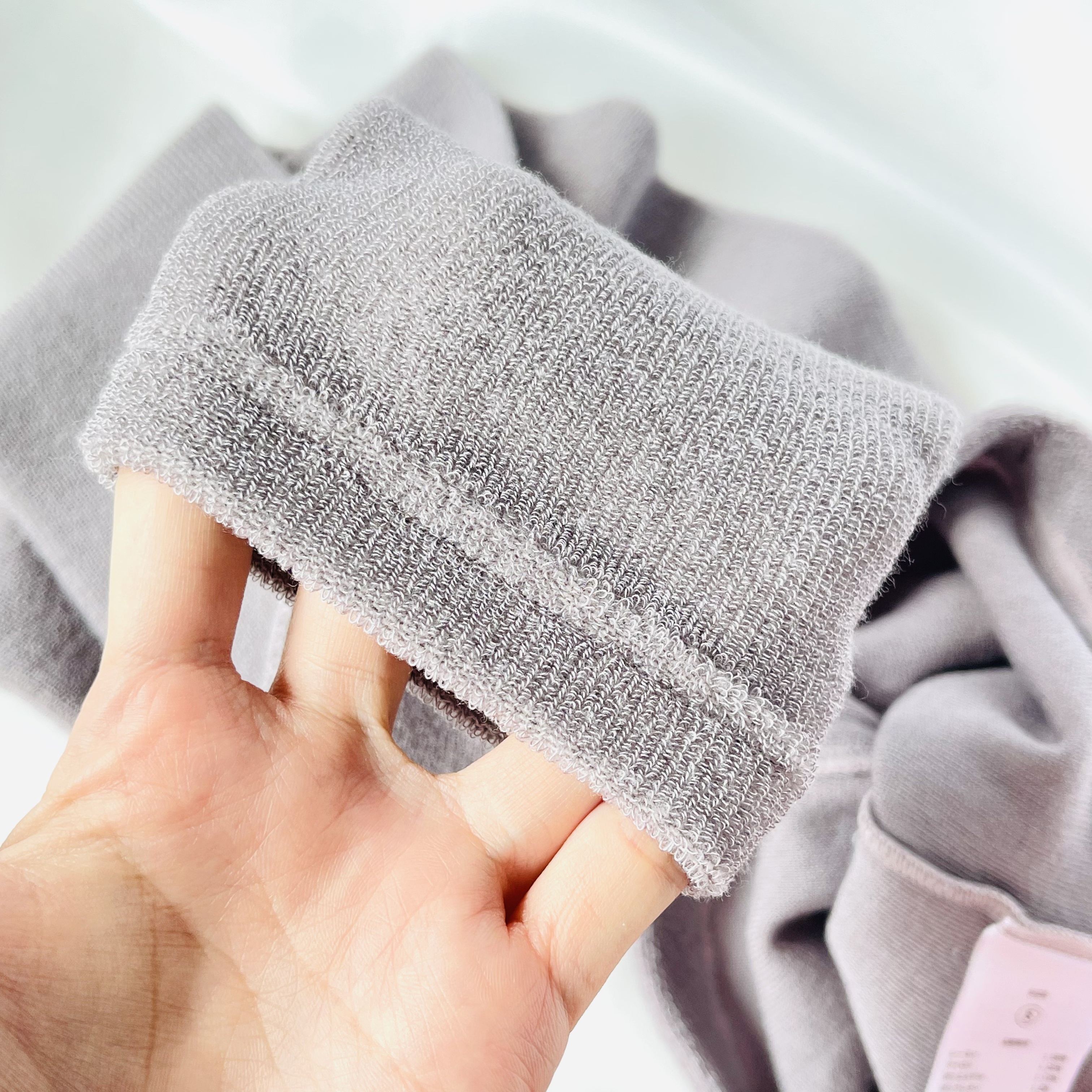 パジャマレギンスsleep＋ ビター グレイ/BELMISE/着圧ソックス・レギンスを使ったクチコミ（3枚目）