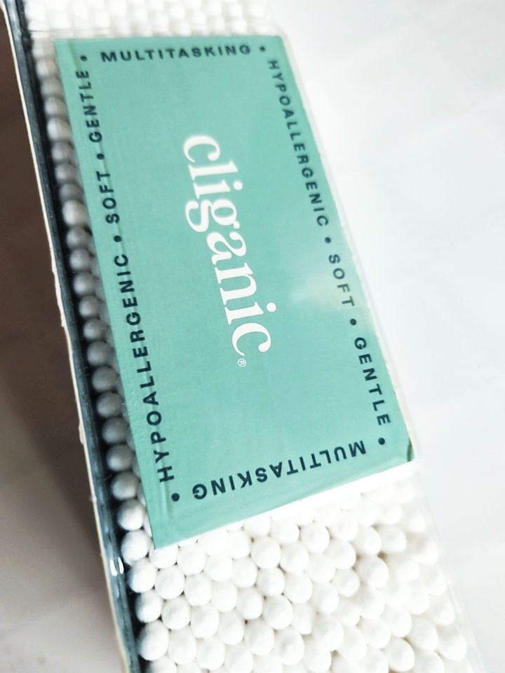 オーガニックコットン綿棒500本紙軸/Cliganic/その他を使ったクチコミ(3枚目)