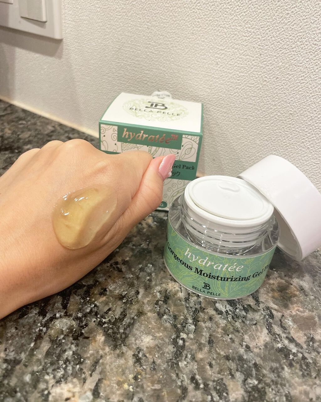 BPイダラテゴージャス保湿ジェルパック/BellaPelle/オールインワン化粧品を使ったクチコミ(4枚目)