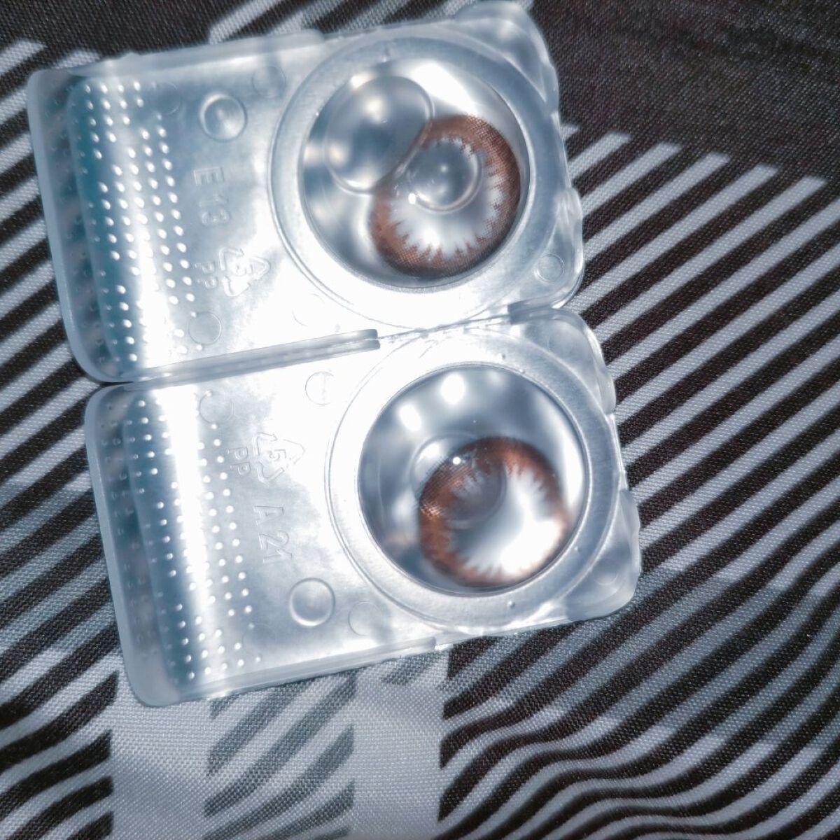 eye closet 1DAY シルエットキャメル/EYE CLOSET/ワンデー（１DAY）カラコンを使ったクチコミ（1枚目）