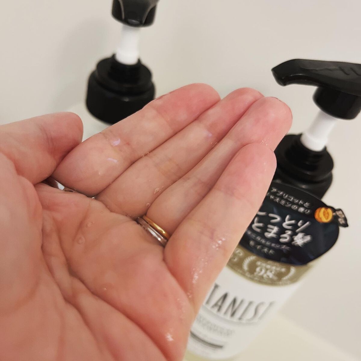 ボタニカルシャンプー/トリートメント(モイスト) /BOTANIST/シャンプー・コンディショナーを使ったクチコミ(2枚目)