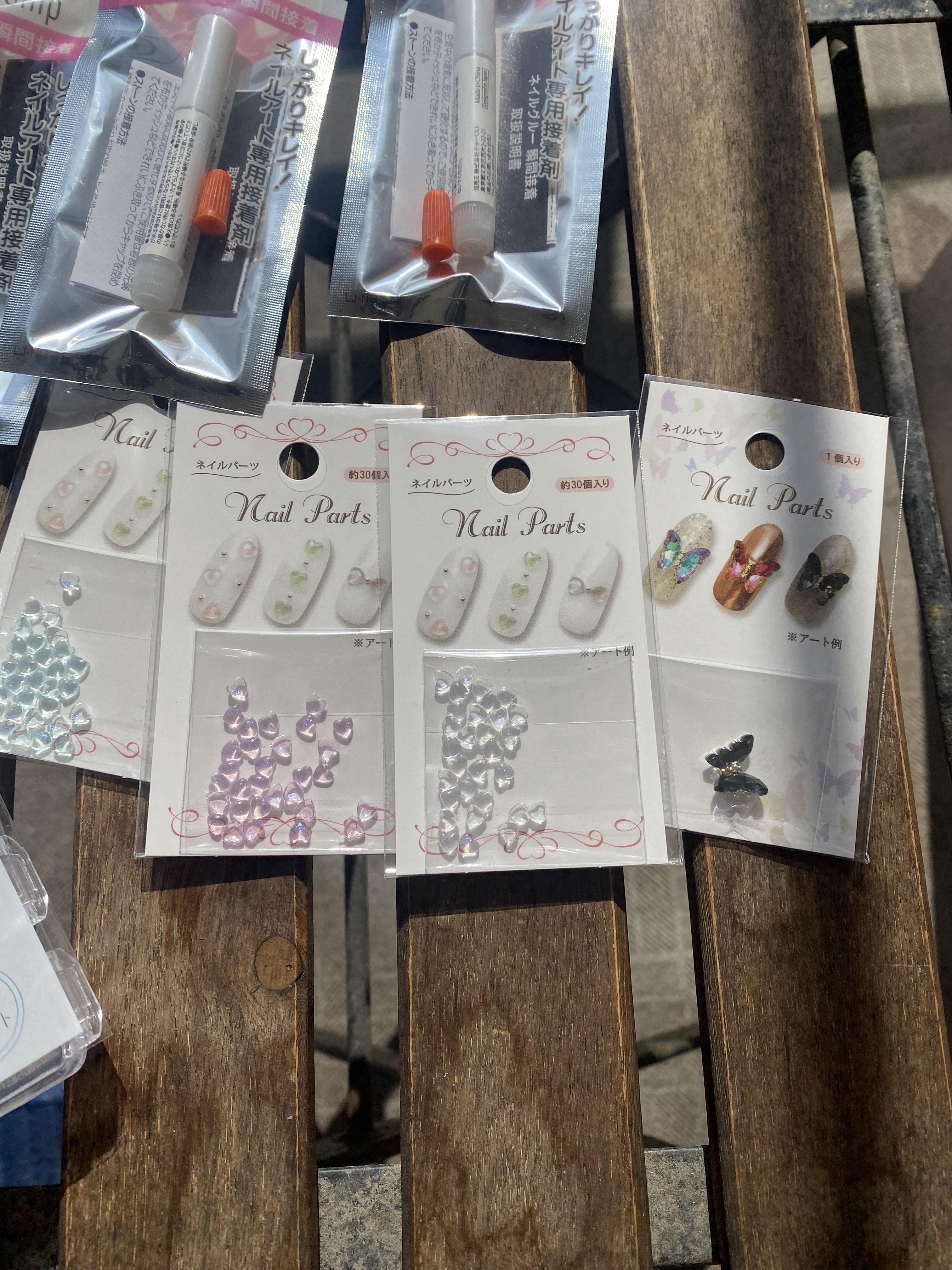 ネイルパーツ/セリア/ネイルチップ・パーツを使ったクチコミ（2枚目）