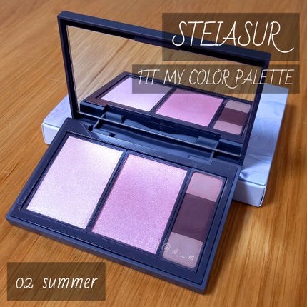 フィット my カラーパレット/STEIASUR(ステイアシュール)/マルチパレットを使ったクチコミ(1枚目)