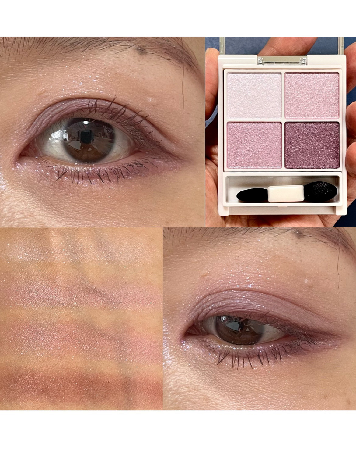 シルキースフレアイズ/キャンメイク/アイシャドウパレットを使ったクチコミ（3枚目）