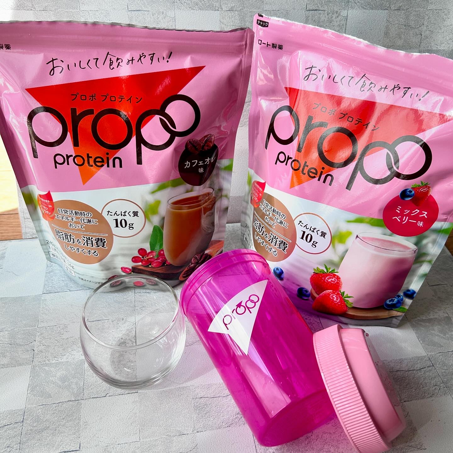 プロポ プロテイン(カフェオレ味)/ロート製薬/その他プロテインを使ったクチコミ（1枚目）