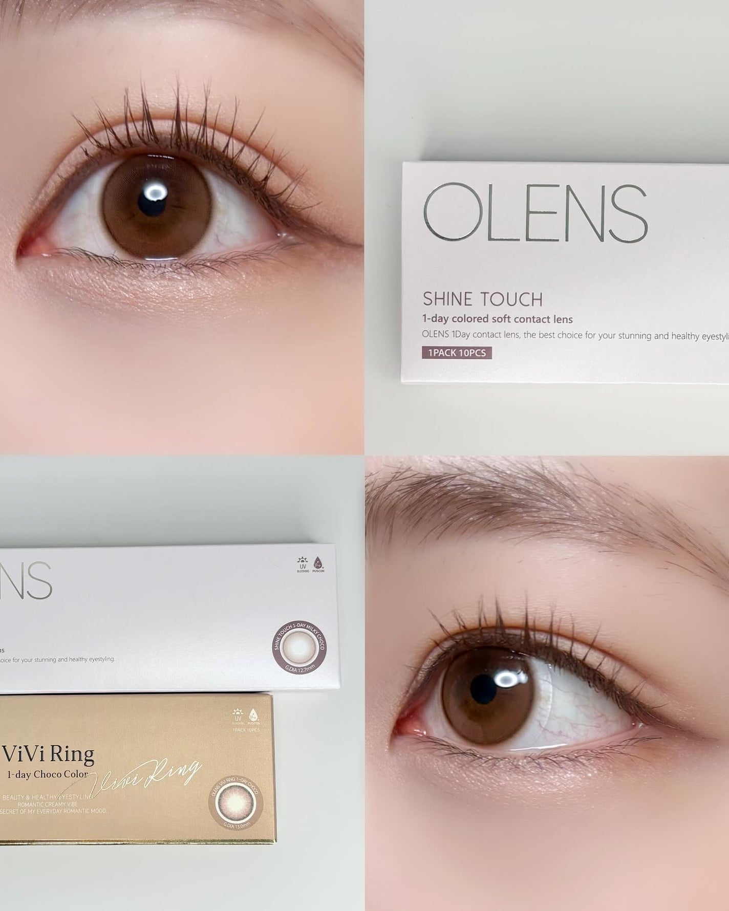 ViVi Ring 1Month/OLENS/カラーコンタクトレンズを使ったクチコミ(2枚目)