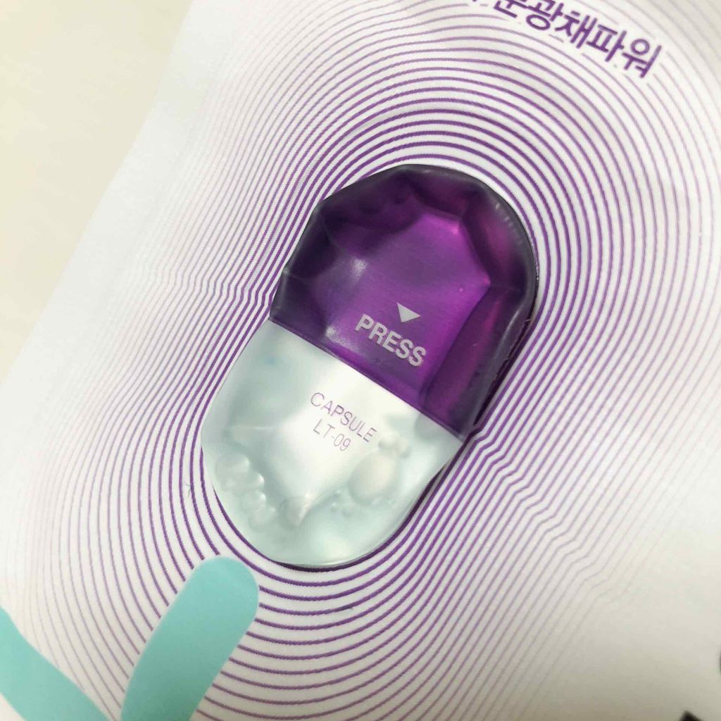 パワー カプセル マスク ライトニング/THE OOZOO(ザ・宇宙)/シートマスク・パックを使ったクチコミ（2枚目）