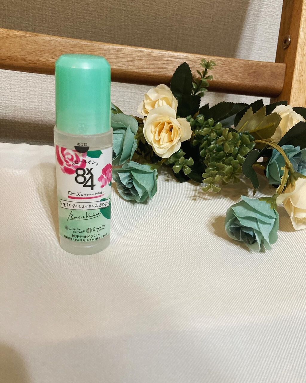 ロールオン ローズ＆ヴァーベナの香り/８ｘ４/デオドラント・制汗剤を使ったクチコミ（1枚目）