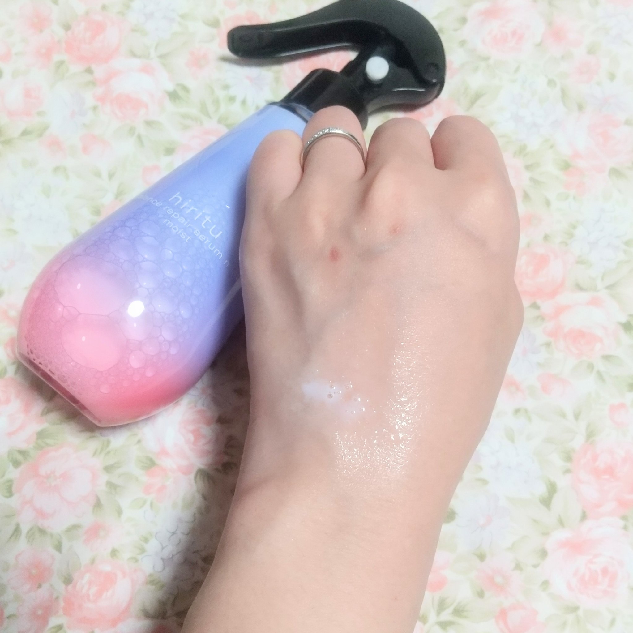 バランスリペアセラムミスト モイスト/hiritu/ヘアミストを使ったクチコミ（2枚目）