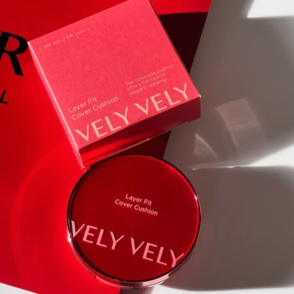 レイヤーフィットカバークッション/VELY VELY/クッションファンデーションを使ったクチコミ(1枚目)