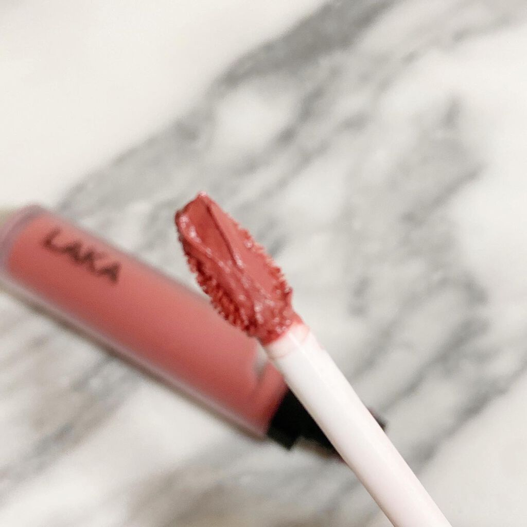 スムースマット リップティント/Laka/口紅を使ったクチコミ（3枚目）