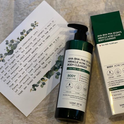 AHA·BHA·PHA 30デイズミラクルアクネボディクレンザー/SOME BY MI/ボディソープを使ったクチコミ(6枚目)