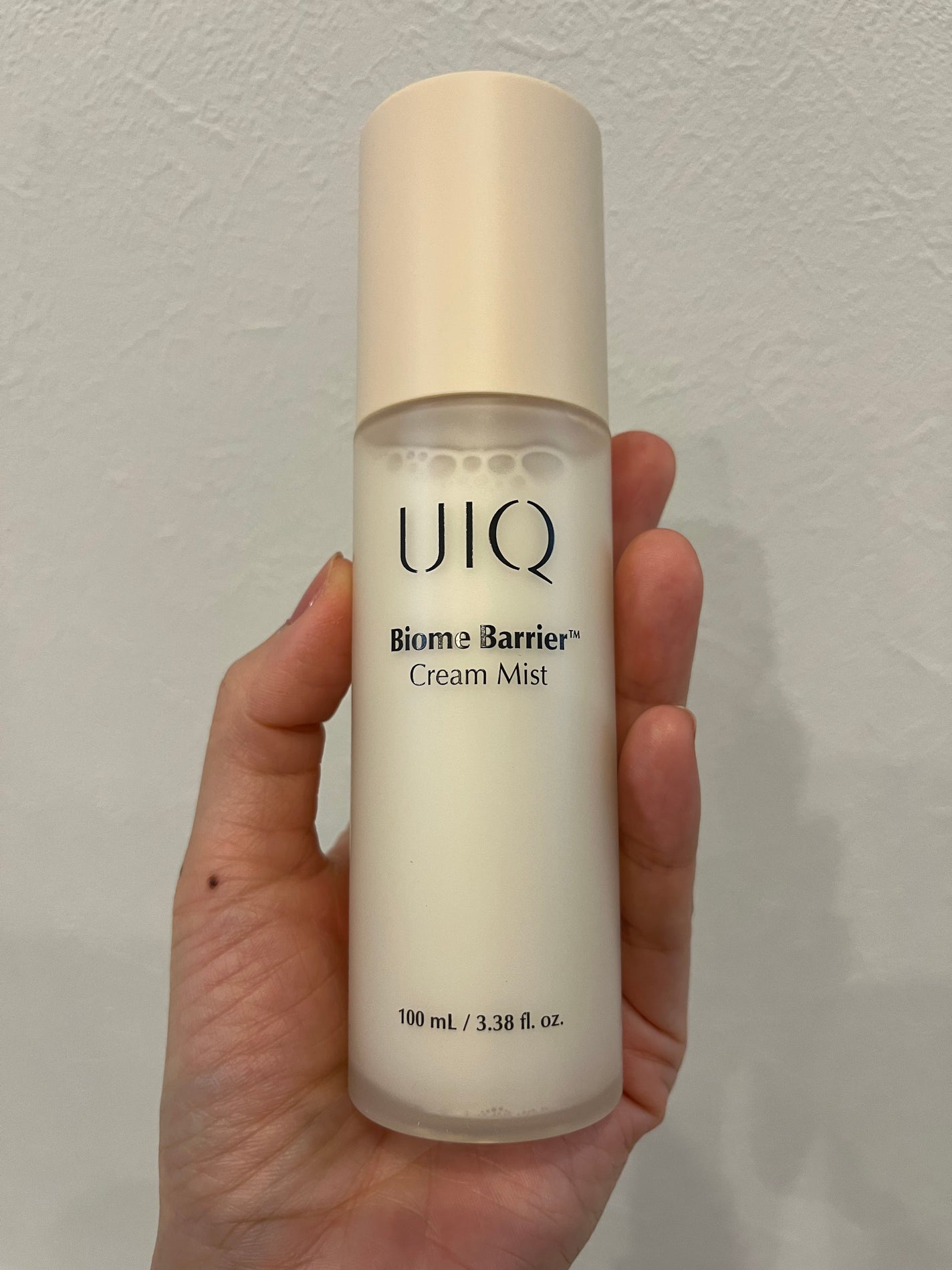バイオームバリア クリームミスト/UIQ/ミスト状化粧水を使ったクチコミ(4枚目)