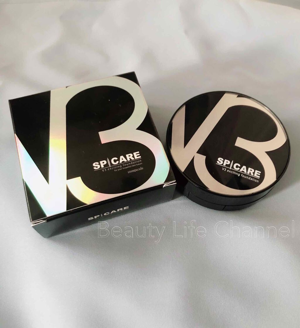 V3 エキサイティングファンデーション/SPICARE/クッションファンデーションを使ったクチコミ(1枚目)