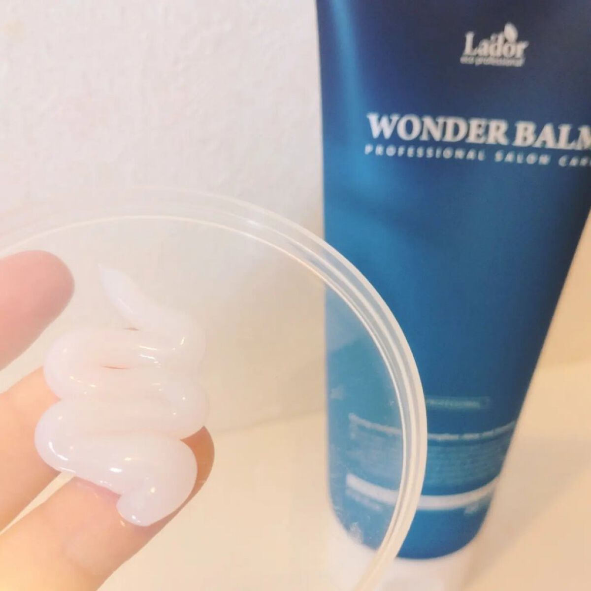 WONDER BALM/La'dor/洗い流すヘアトリートメントを使ったクチコミ（3枚目）