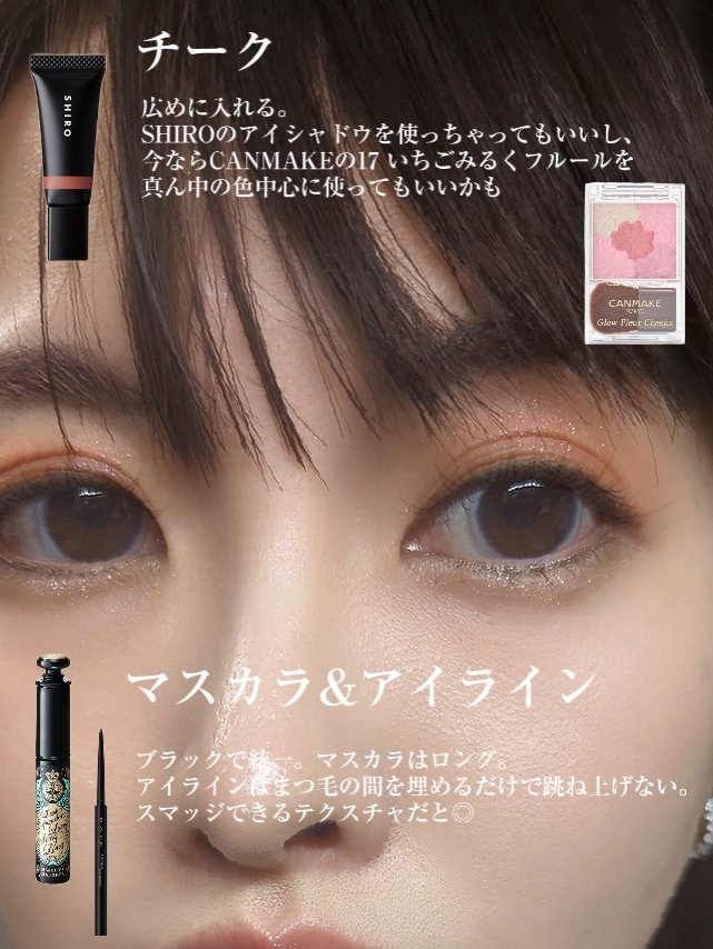 ホリデーメイクアップセット/SHIRO/メイクアップキットを使ったクチコミ（3枚目）