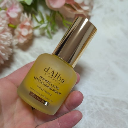 ホワイトトリュフダブルレイヤーリバイタライジングセラム/ダルバ/美容液を使ったクチコミ(4枚目)