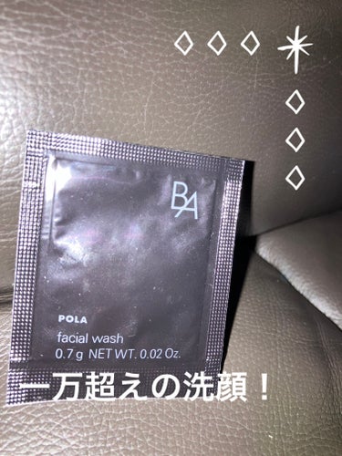 B.A B.A ウォッシュのクチコミ「B.A ウォッシュ

サンプルをいただいたので使ってみました。少量でねっとりした泡がもこもこで.....」（1枚目）