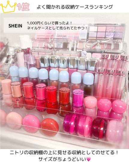 アクリルボトルスタンド3段/無印良品/その他化粧小物を使ったクチコミ(4枚目)