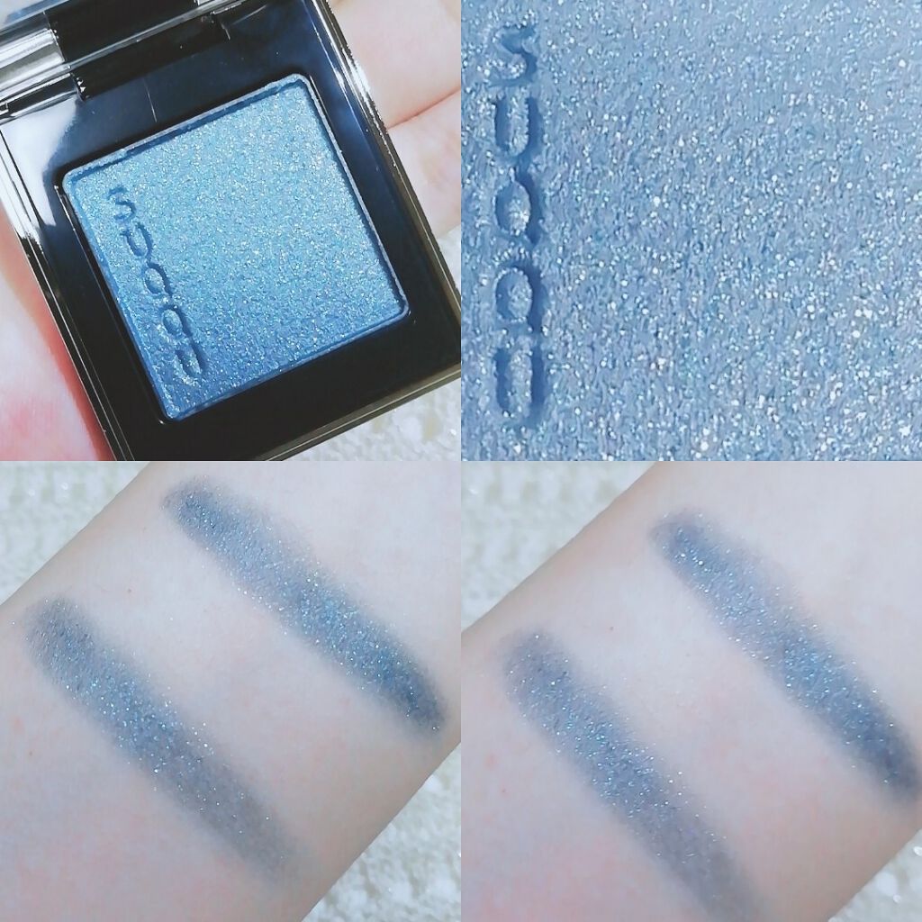 トーン タッチ アイズ 105 静翠 -SEISUI (限定)/SUQQU/単色アイシャドウを使ったクチコミ（2枚目）