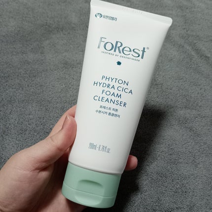 フォレストピトン水分CICAフォームクレンザー/FoRest by Greenfinger/洗顔フォームを使ったクチコミ(1枚目)