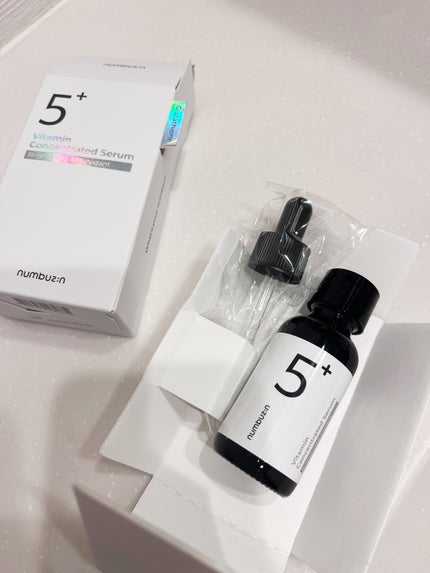 5番 白玉グルタチオンC美容液/numbuzin/美容液を使ったクチコミ(2枚目)