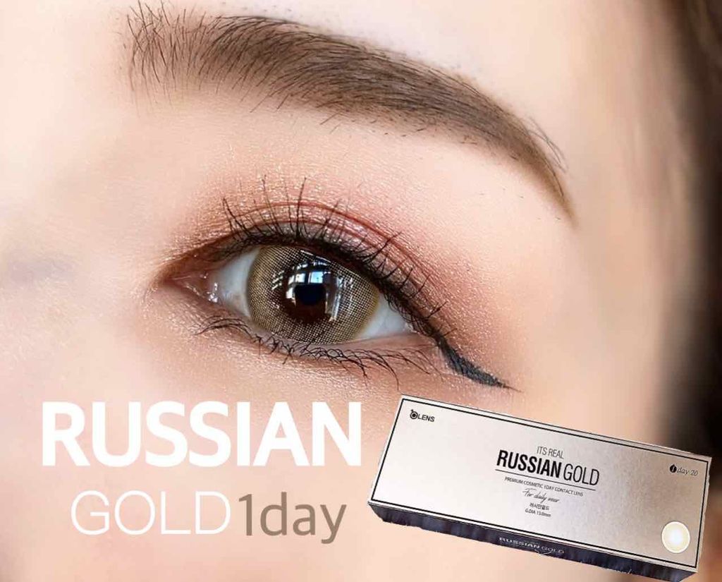 RUSSIAN (ロシアン)/OLENS/カラーコンタクトレンズを使ったクチコミ(1枚目)