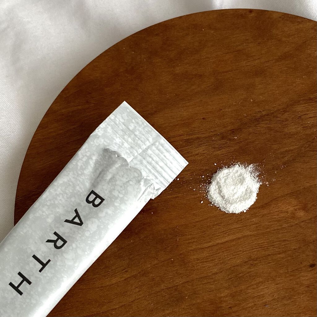 Massage Face Wash 中性重炭酸洗顔パウダー 10包/BARTH/洗顔パウダーを使ったクチコミ（1枚目）