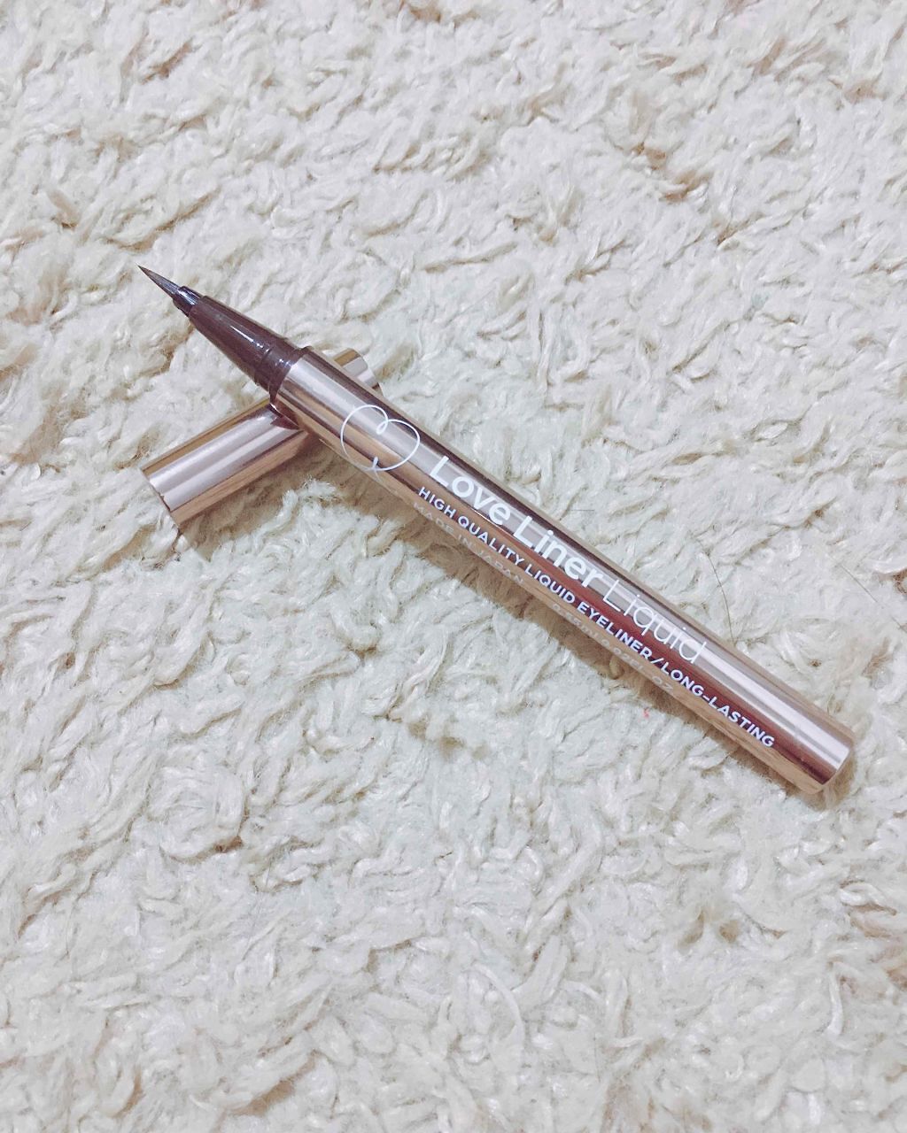 ラブ・ライナー リキッドアイライナーR3/ラブ・ライナー/リキッドアイライナーを使ったクチコミ(1枚目)