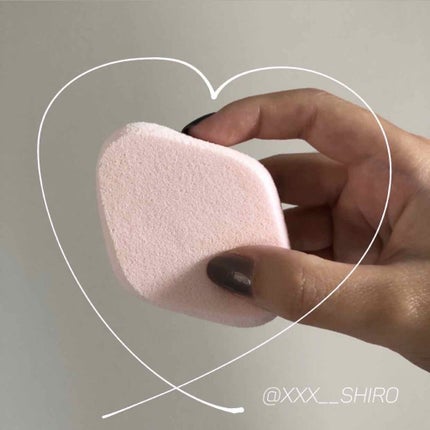 シフォンタッチスポンジN ダイヤ型/ロージーローザ/パフ・スポンジを使ったクチコミ(1枚目)