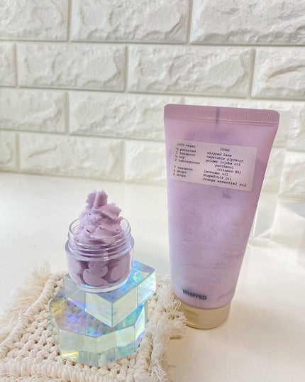 ヴィーガンパッククレンザーチューブ ホホベンダー/WHIPPED/洗顔フォームの画像