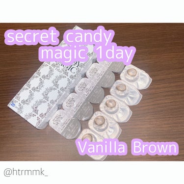 secretcandymagic 1day(シークレットキャンディーマジック）/secret candymagic/ワンデー（１DAY）カラコンを使ったクチコミ（1枚目）