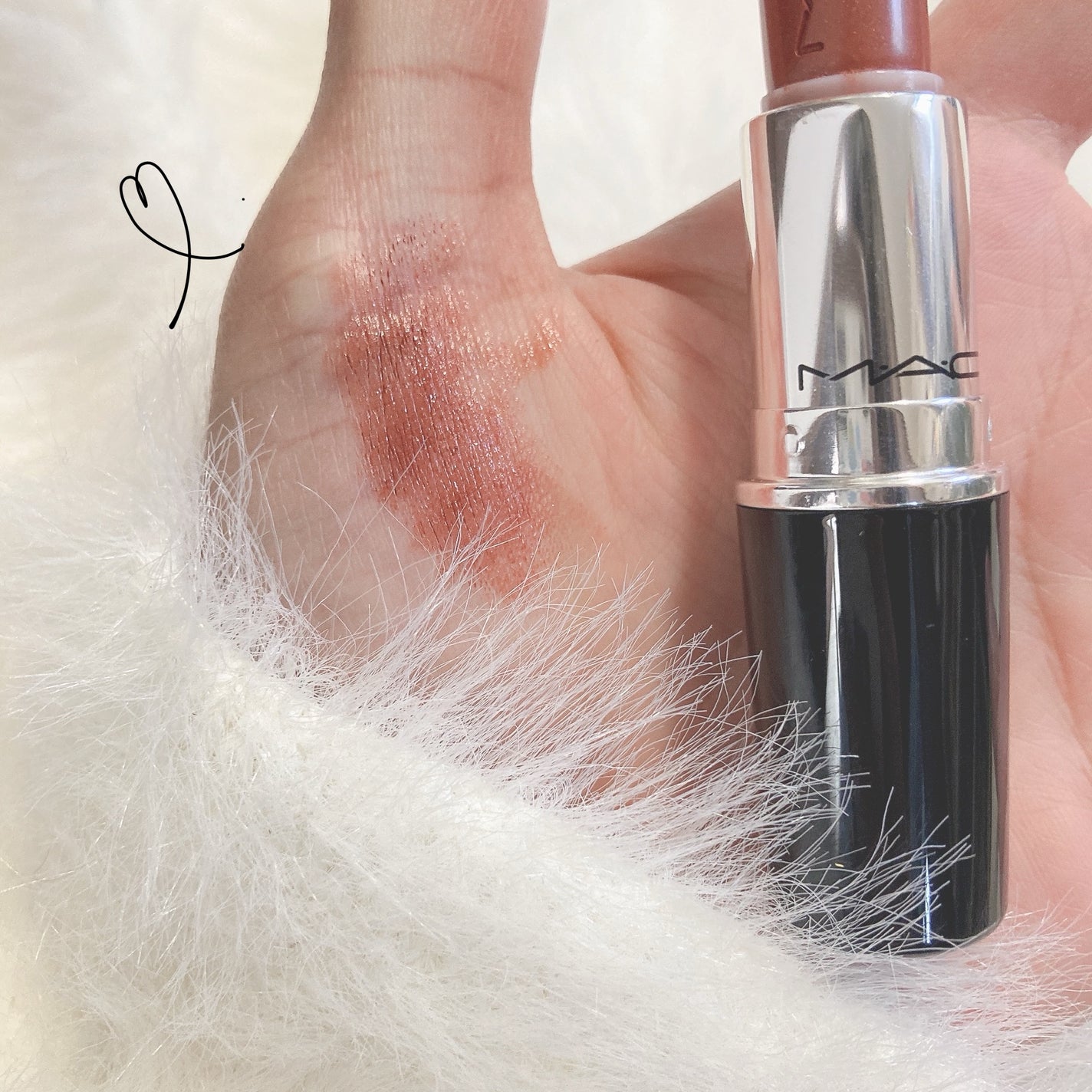 ラスターガラス リップスティック/M・A・C/口紅を使ったクチコミ(4枚目)