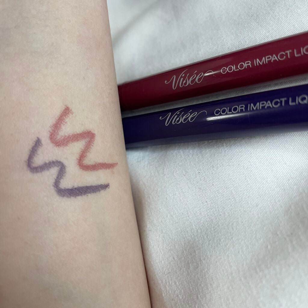 カラーインパクト リキッドライナー/Visée/リキッドアイライナーを使ったクチコミ(4枚目)
